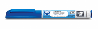 Blue NGENLA 60 mg pen